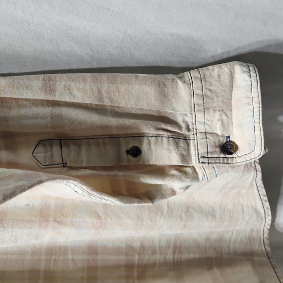 Contrast Color Button Down Plaid - Picture 3 of 6